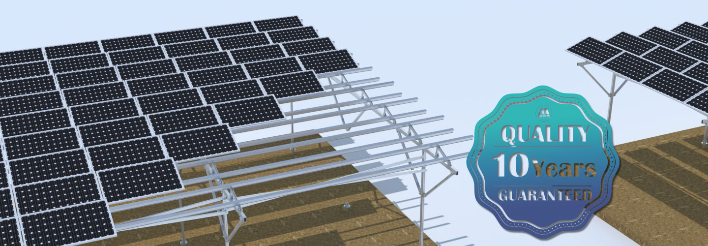 Agricultural Ground PV mounting system