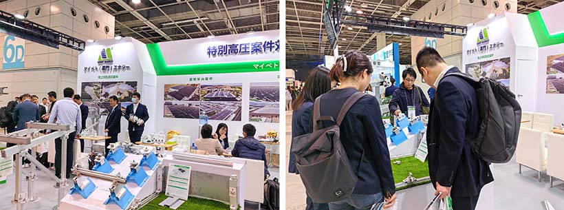 Osaka Smart Energy Week – Gäste interessieren sich für unsere Produkte