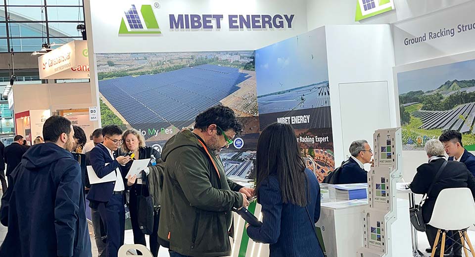 Mibet-Stand bei KEY ENERGY