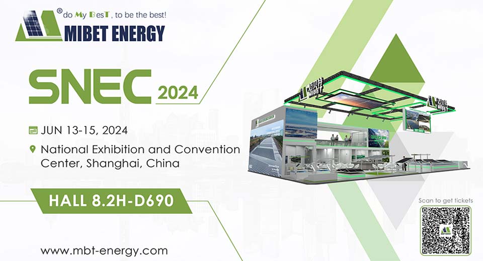 Besuchen Sie Mibet auf der SNEC 2024 in Shanghai!