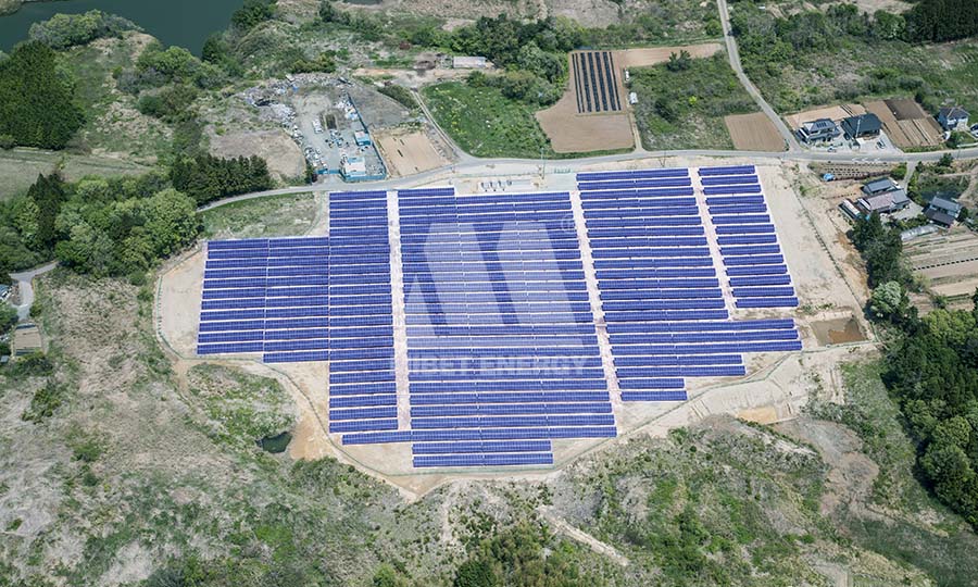 Solar-PV-Regalsysteme in Japan
