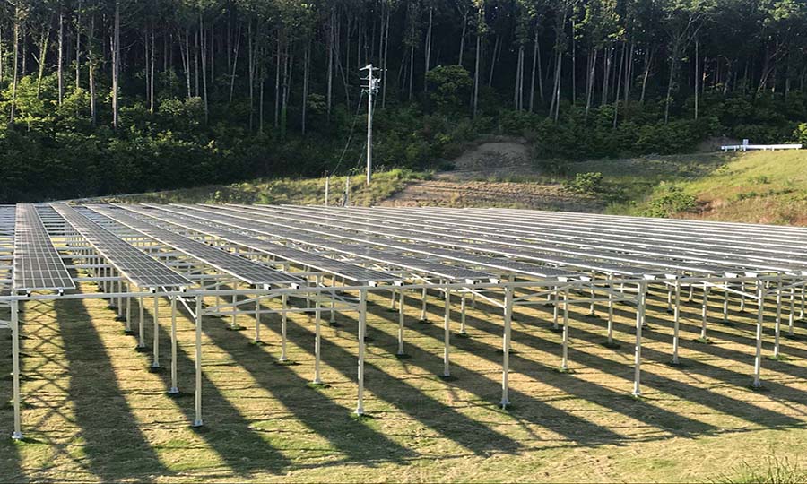 Anbausystem für landwirtschaftliche Gewächshäuser in Japan
