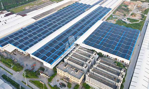 21,5-MW-Dachprojekt in Guangdong, China, abgeschlossen