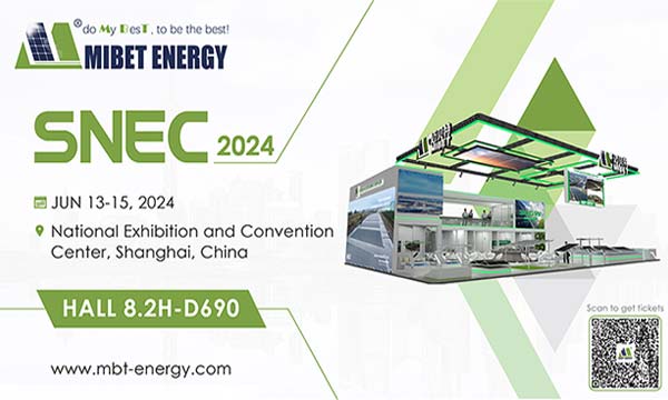 Besuchen Sie Mibet auf der SNEC 2024 in Shanghai!