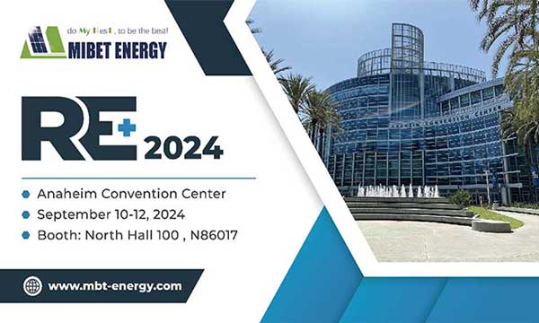 Mibet präsentiert auf der RE+ 2024 hochmoderne Solarlösungen