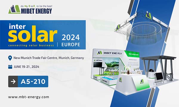 Mibet lädt Sie zur Intersolar Europe 2024 ein!