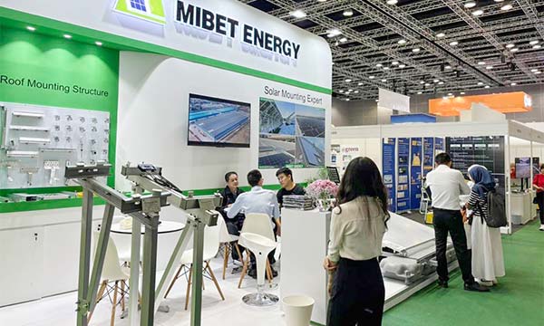 Mibet präsentiert Solarlösungen auf der IGEM-Ausstellung in Malaysia