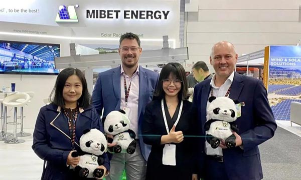 Mibet stellt verschiedene Produkte auf der All-Energy Australia vor
